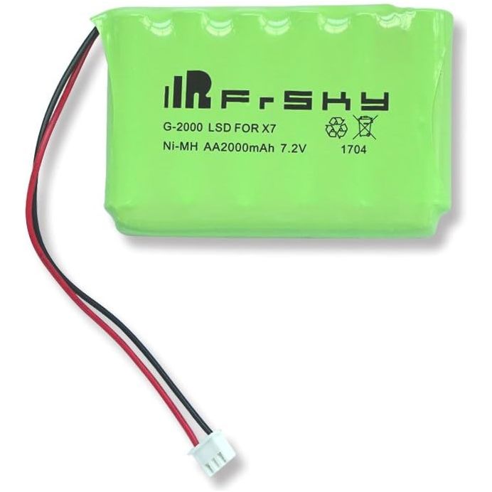 FrSky 2000mAh 7.2V NiMH AA Battery Pack for Taranis Q X7 Transmitter